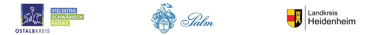 Logo Landkreis Ostalbkreis Logo Landkreis Heidenheim Logo Palm Papierfabrik